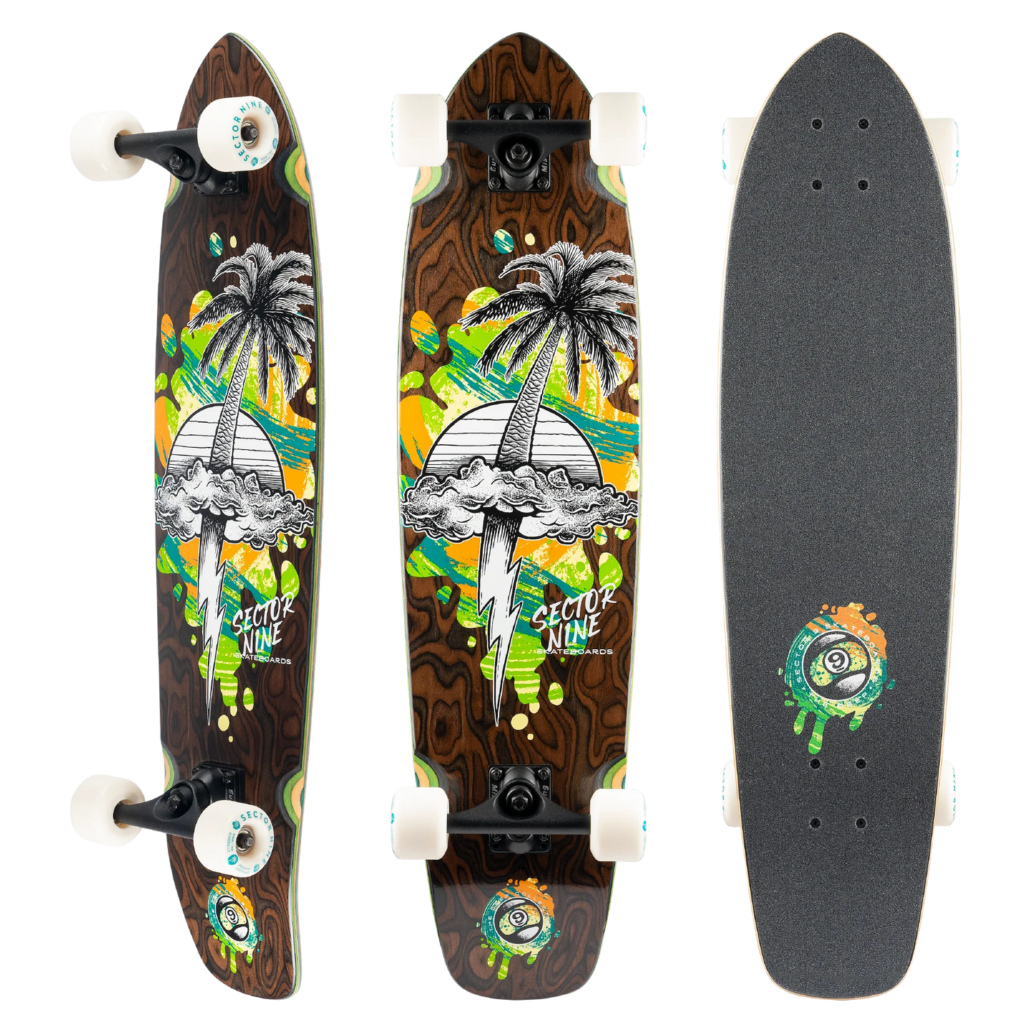 Strand Squall Complete Skateboard 34" X 8.7"