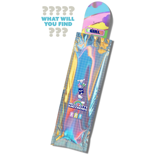Geering Hello Kitty Rainbow Deck 8.0" X 31.5"
