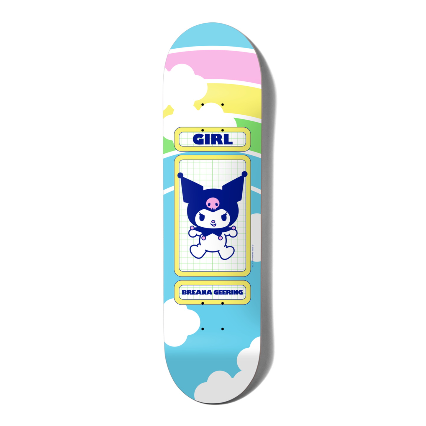 Geering Hello Kitty Rainbow Deck 8.0" X 31.5"
