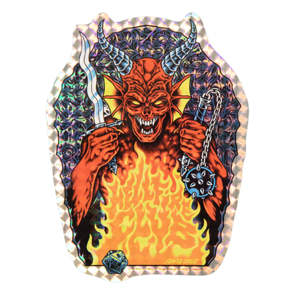 Stranger Things Knox Hellfire Pit 10.07" X 31.275" Santa Cruz Deck