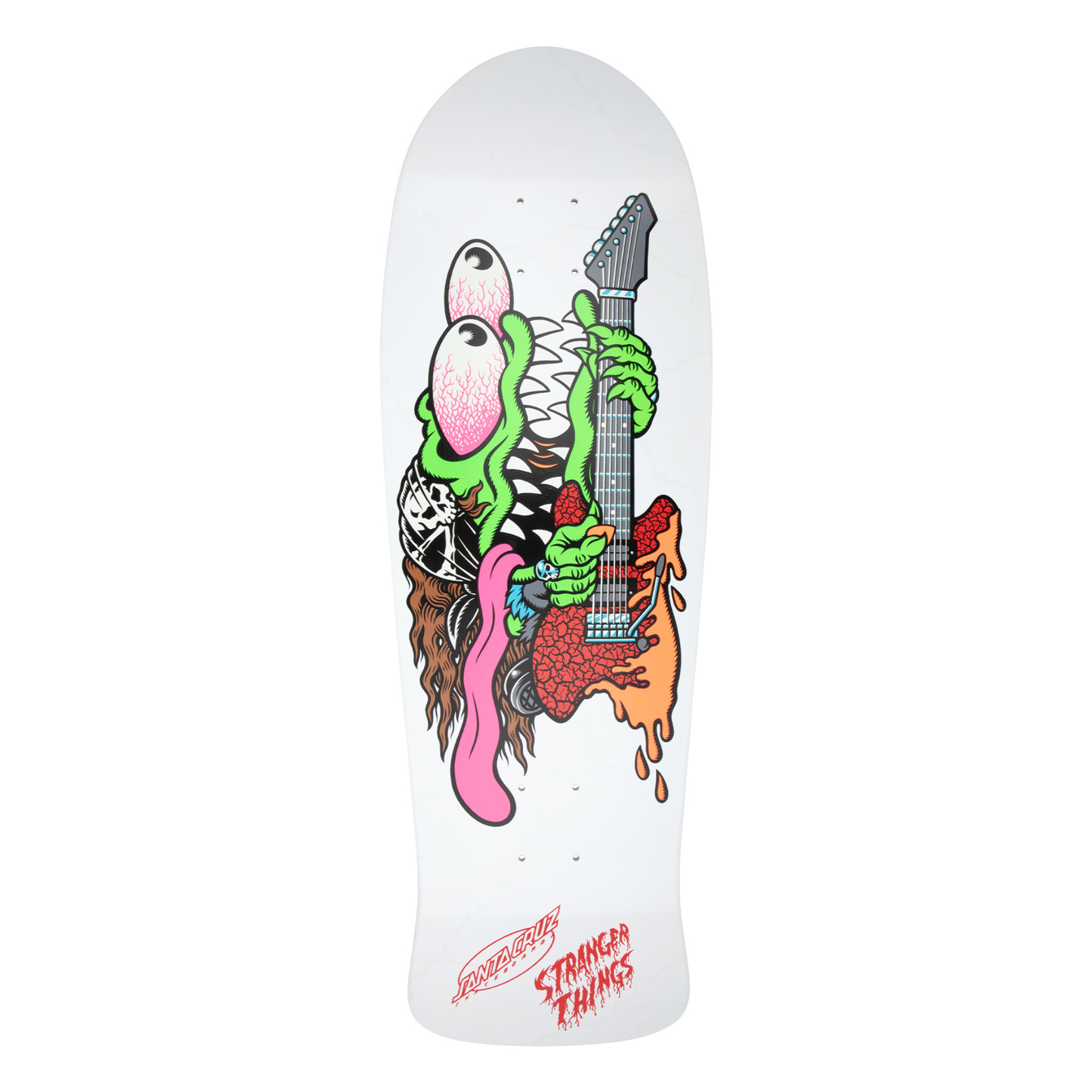 Stranger Things Meek Slasher Eddie Reveal 10.1" X 31.13" Santa Cruz Deck
