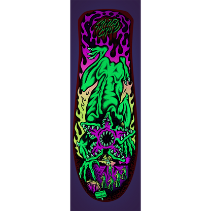 Stranger Things Salba Demogorgon 10.3" X 31.1" Santa Cruz Deck