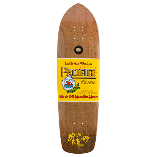 Pacifico Label 8.60" X 30.70" Creature Brew Killer Cruiser Skateboard Deck
