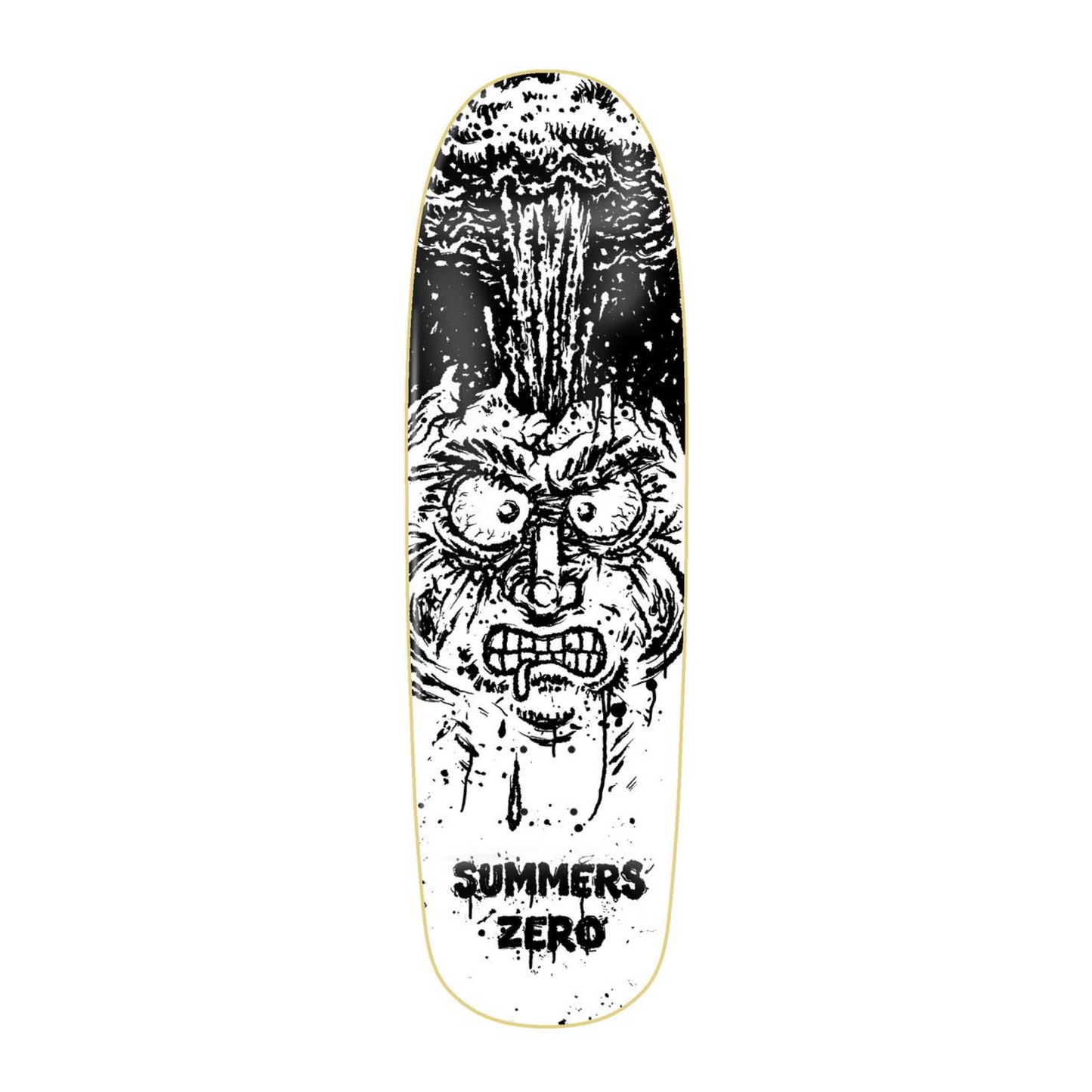 Meltdown Summers Zero Skateboards Shaped Skateboard Deck -