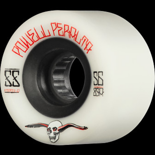 Powell Peralta G-Slides Skateboard Wheels 56mm 85a - White