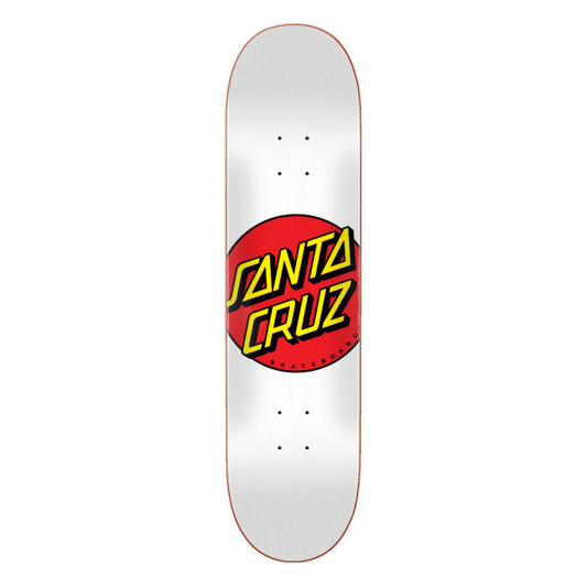 8.00" Classic Dot Santa Cruz Skateboard Deck