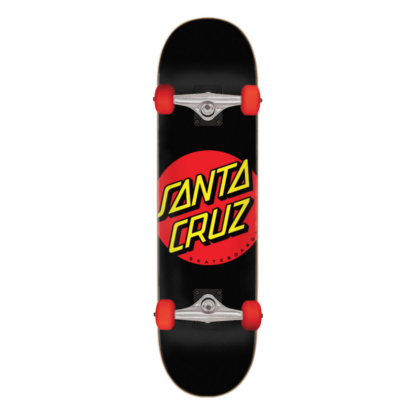 Santa Cruz 7.25 X 27.00 Classic Dot Super Micro Skateboard Complete
