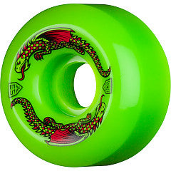 53mmx33mm 93a Powell Peralta Dragon Formula Skateboard Wheels - Green