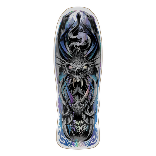 10.35" X 30.36" Winkowski Primordial Shaped Santa Cruz Skateboard Deck