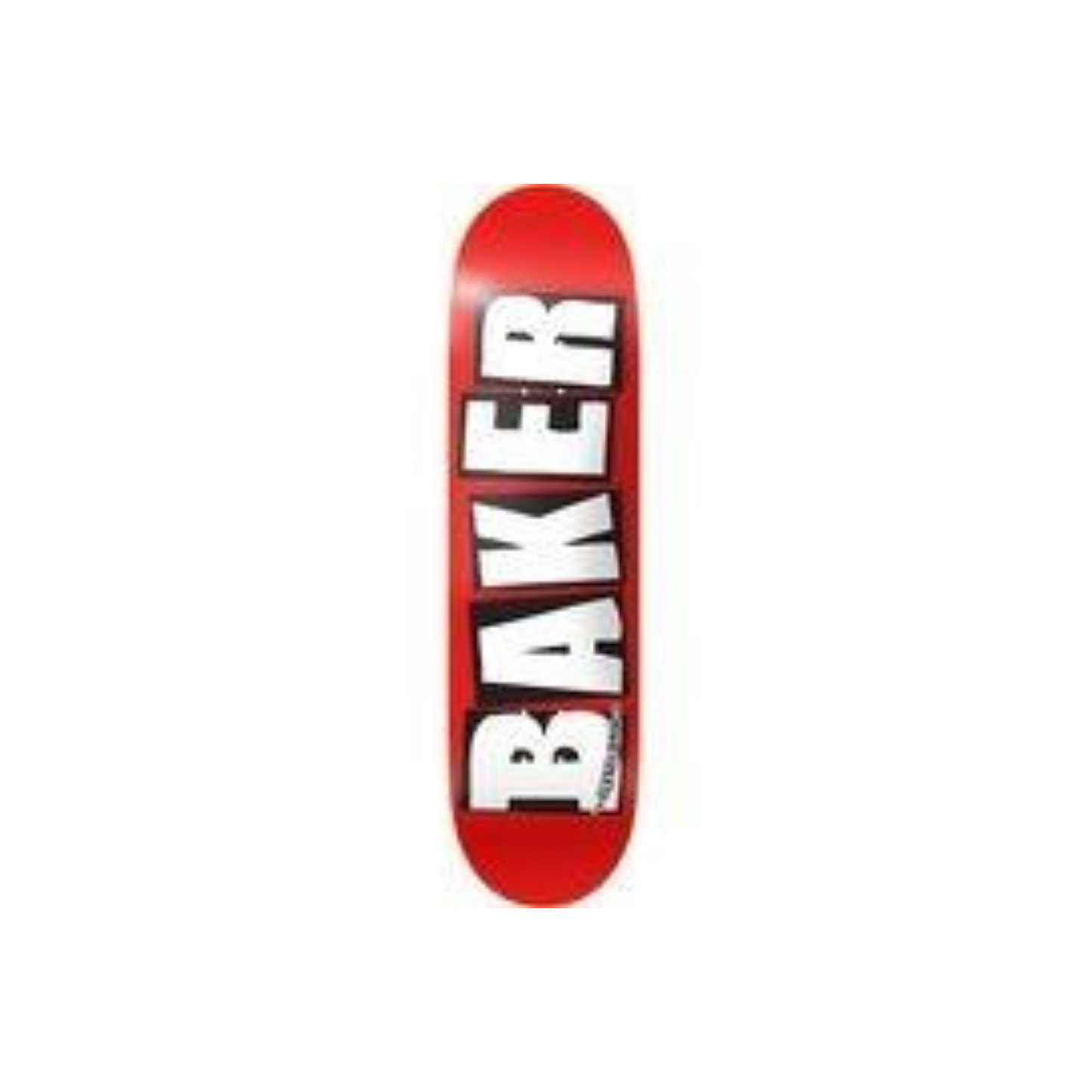 8.5" Baker Brand Logo Deck - White