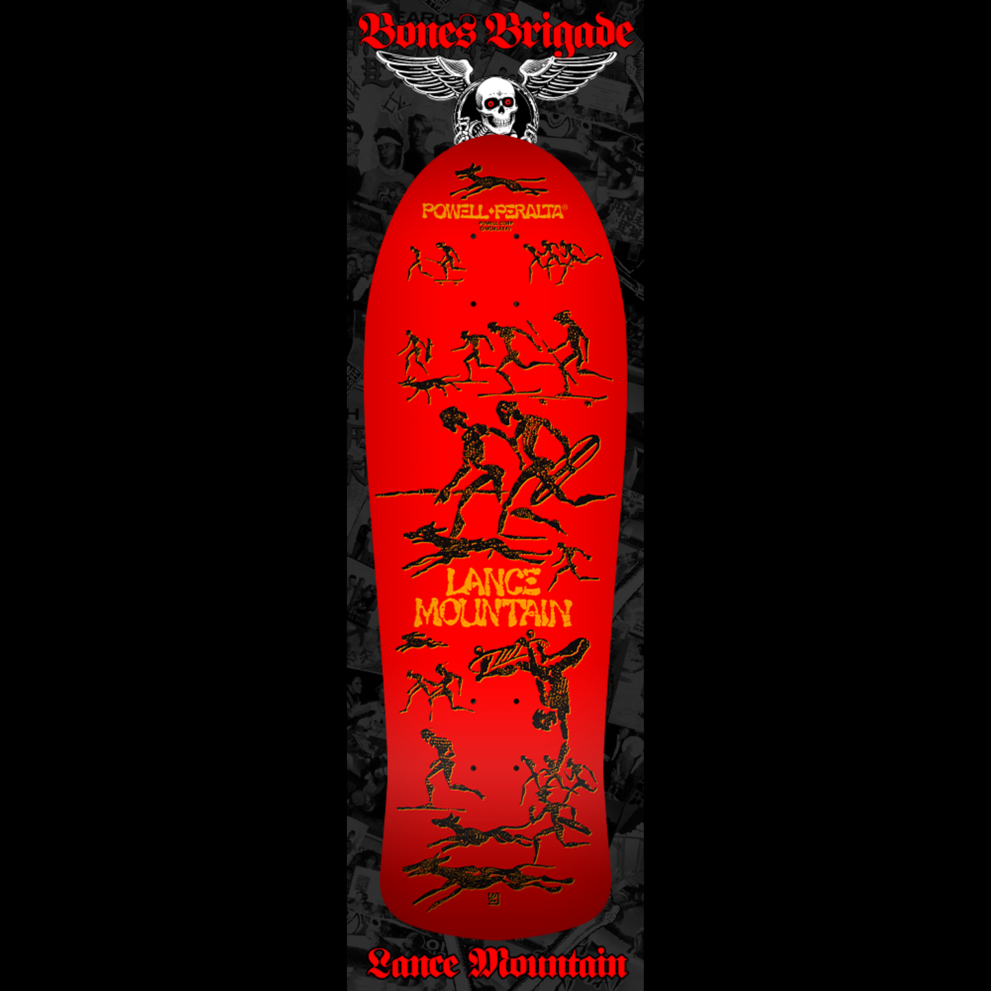 Bones Brigade Series 15 Lance Mountain Reissue Skateboard Deck - Presale