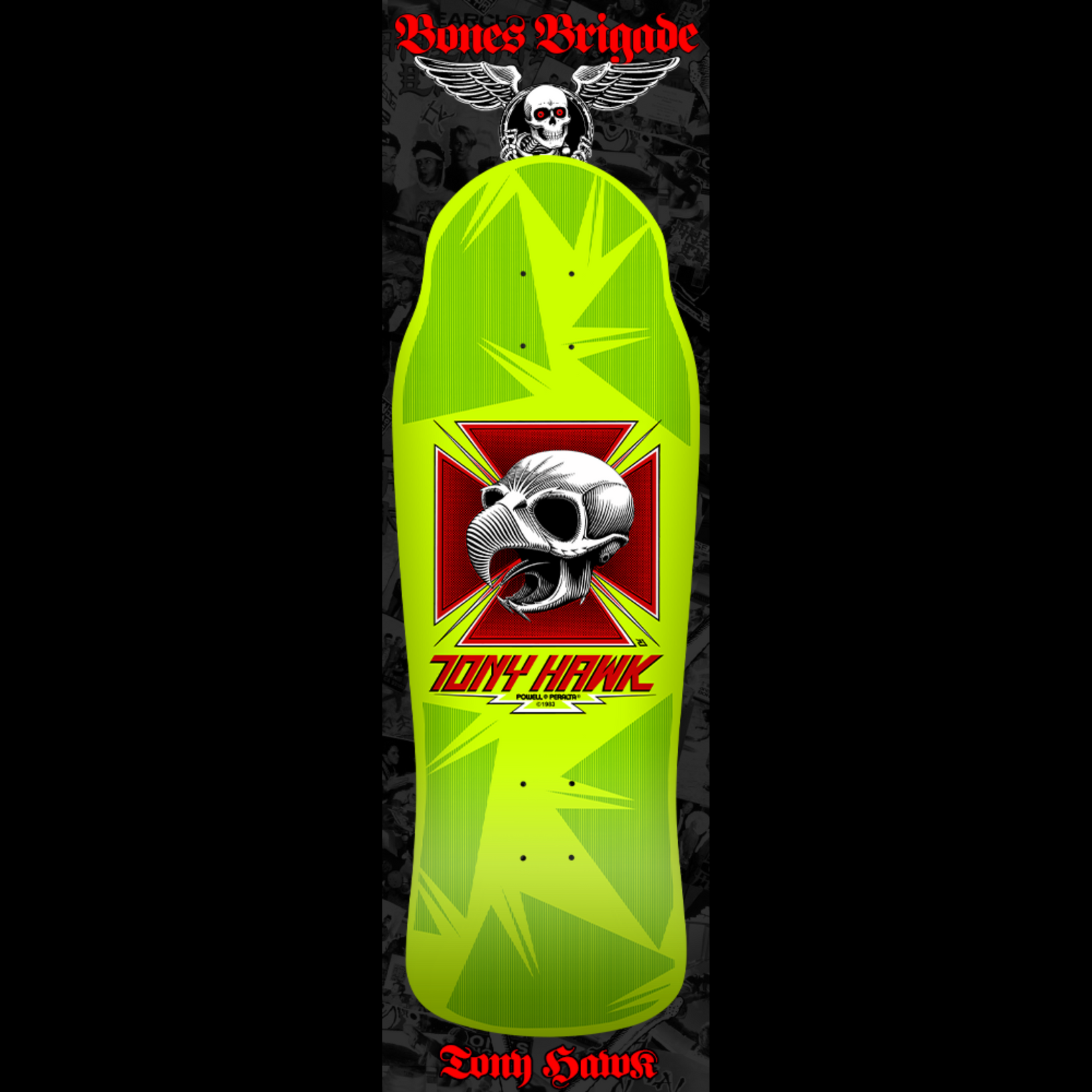 Bones Brigade Series 15 Tony Hawk Reissue Skateboard Deck - Presale ...