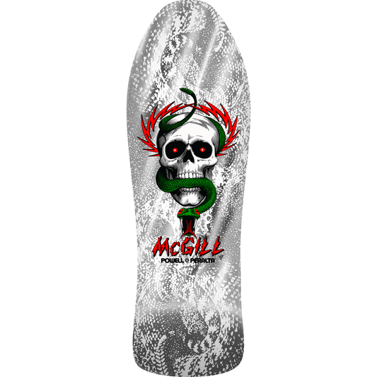Bones Brigade Series 17 Mike McGill Reissue Skateboard Deck - White