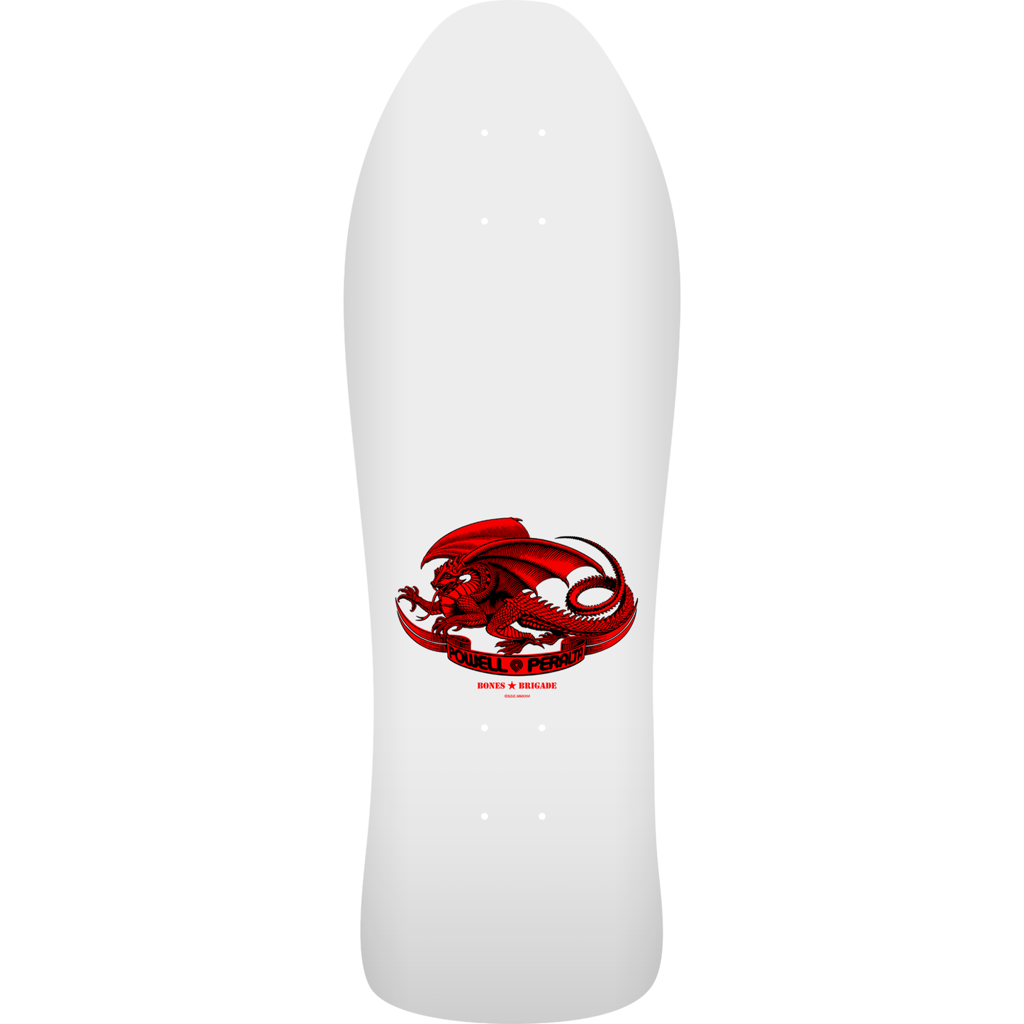 Bones Brigade Series 17 Mike McGill Reissue Skateboard Deck - White
