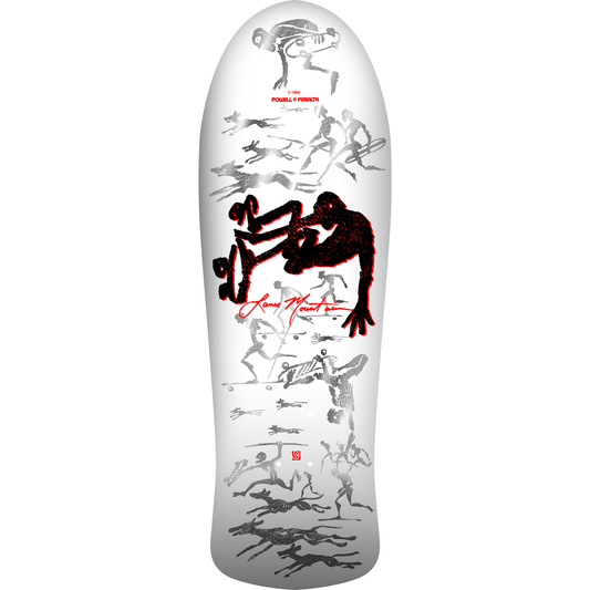 Bones Brigade Series 17 Lance Mountain Reissue Skateboard Deck - White