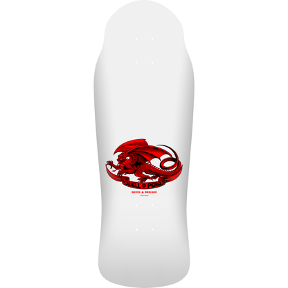 Bones Brigade Series 17 Tony Hawk Reissue Skateboard Deck - White