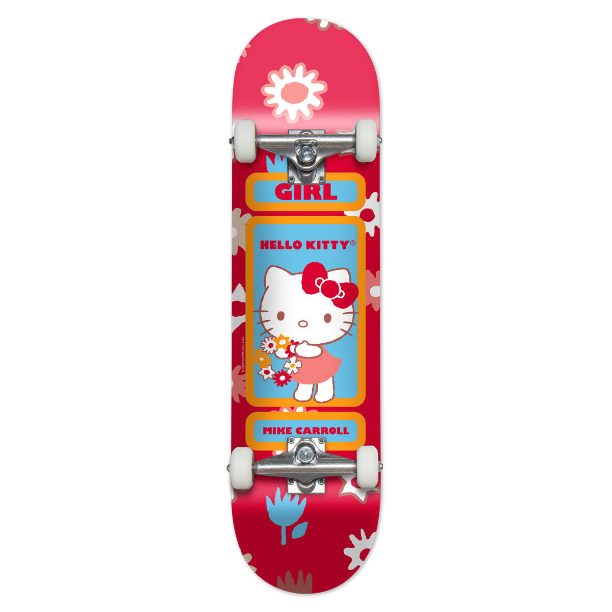 Carroll Hello Kitty Complete Skateboard 8" X 31.875"