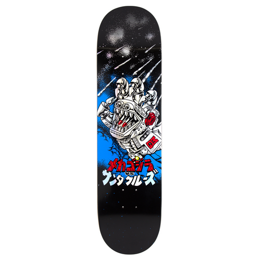 Godzilla Mecha Hand 8.0" X 31.6" Santa Cruz Skateboard Deck