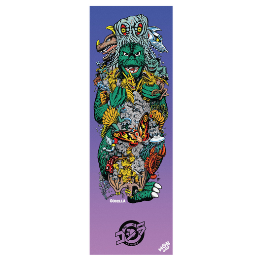 Godzilla Kaiju Roskopp Mob Graphic Grip Tape 11" X 33"