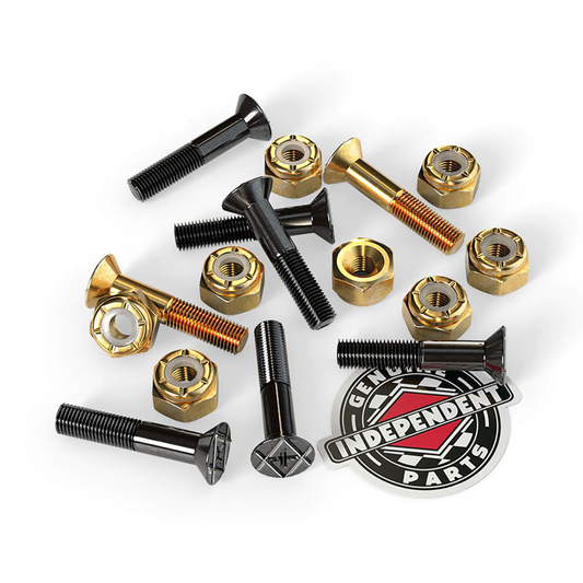Independent Precision 1" Bolts - Gold
