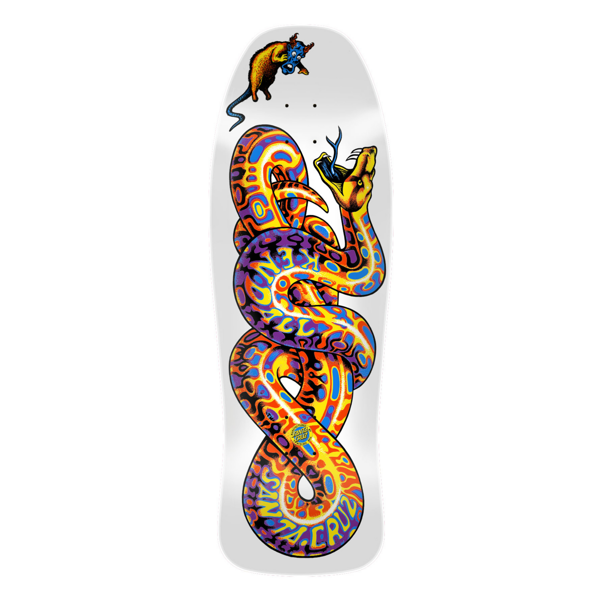 Jeff Kendall Snake Santa Cruz Reissue Deck - PRE ORDER SHIPS MAY Jeff Kendall Snake Santa Cruz Reissue Deck - PRE ORDER SHIPS MAY