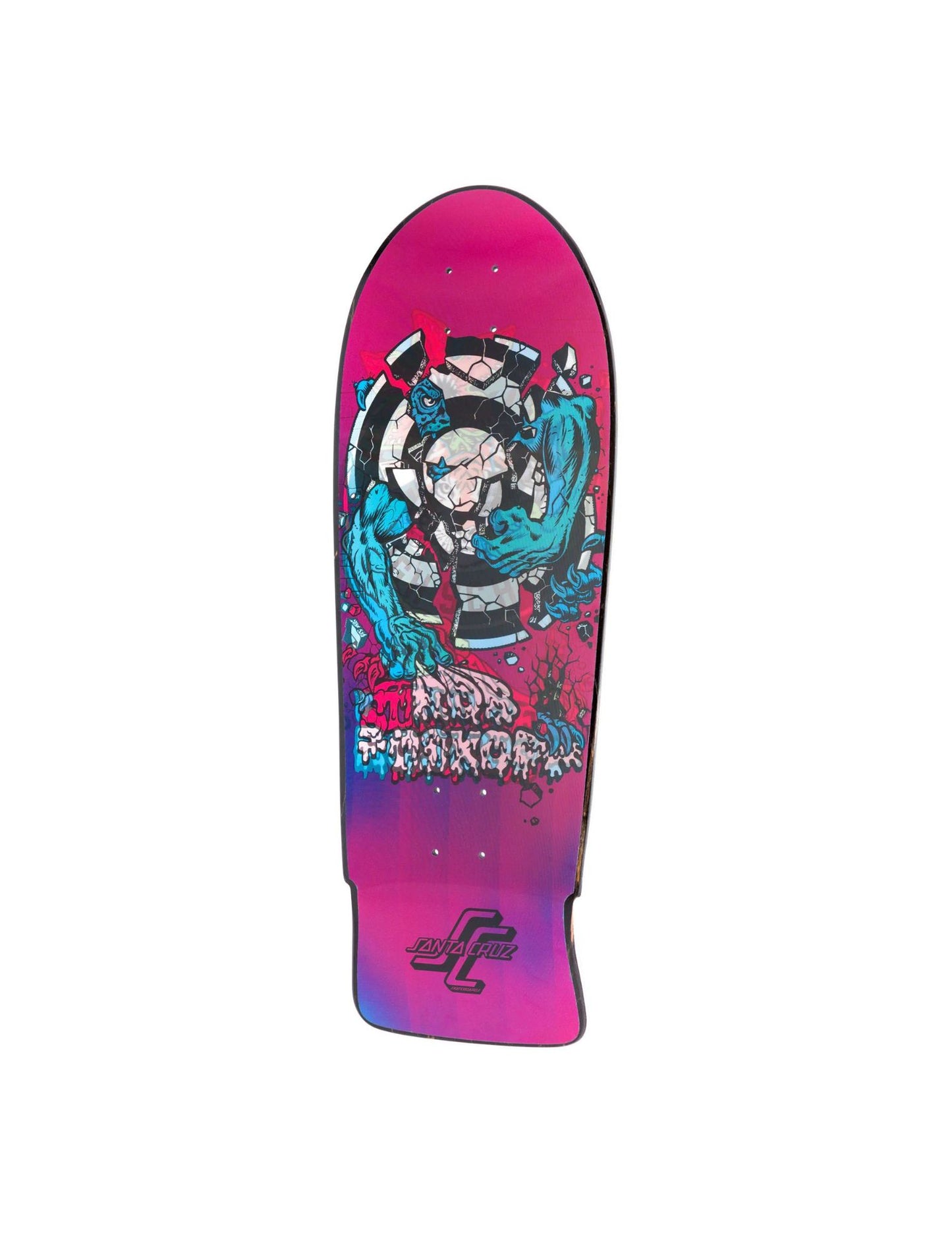 Santa Cruz Skateboard Deck Rob Roskopp Stranger Things Demogorgon