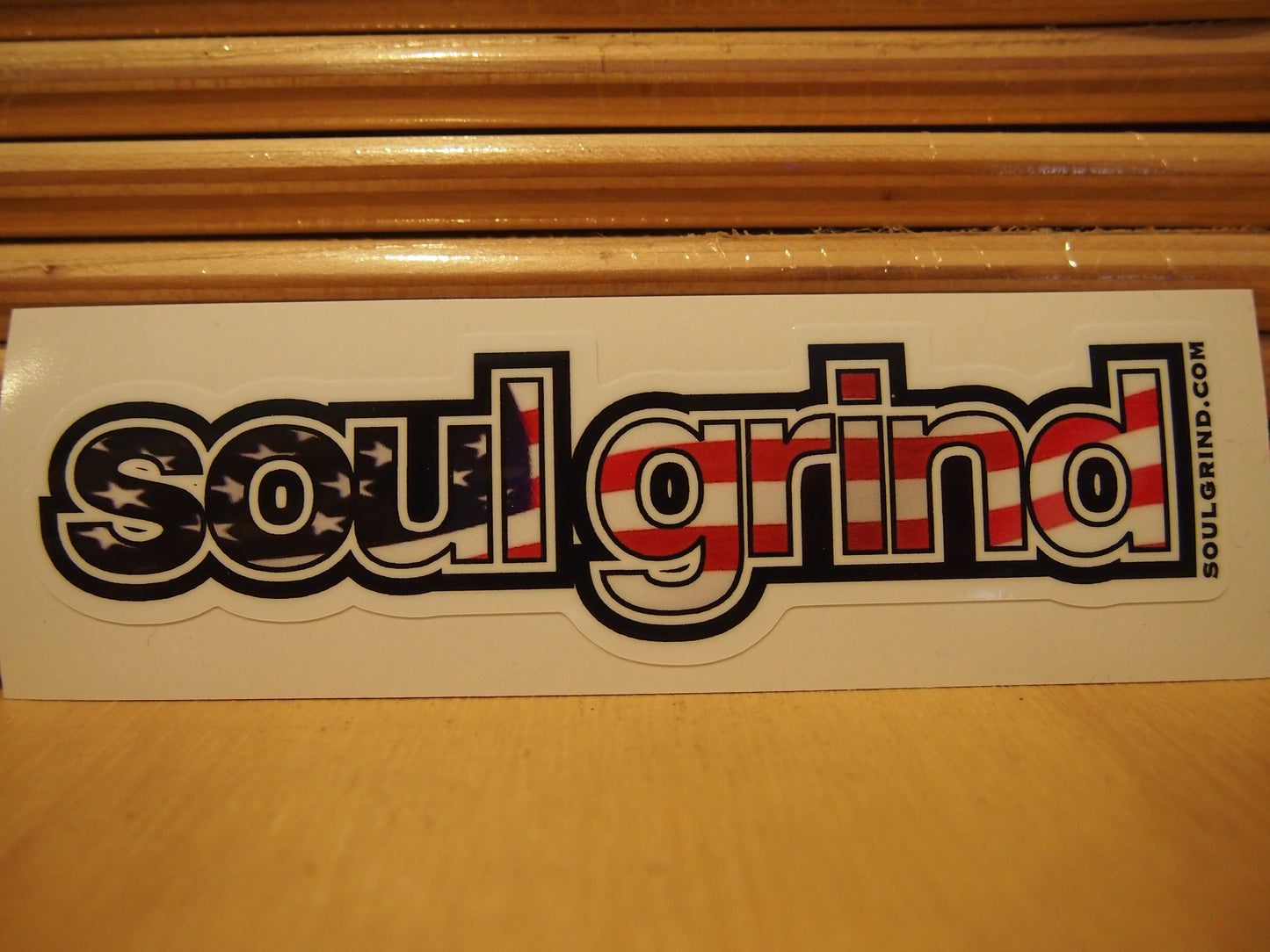 Soul Grind Sticker - camo