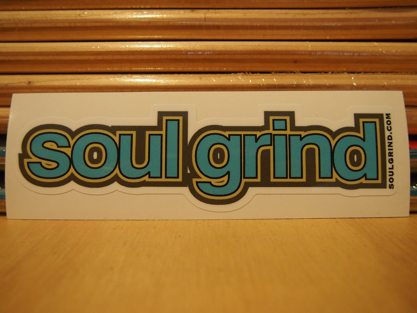 Soul Grind Sticker - camo