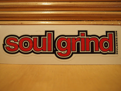 Soul Grind Sticker - camo