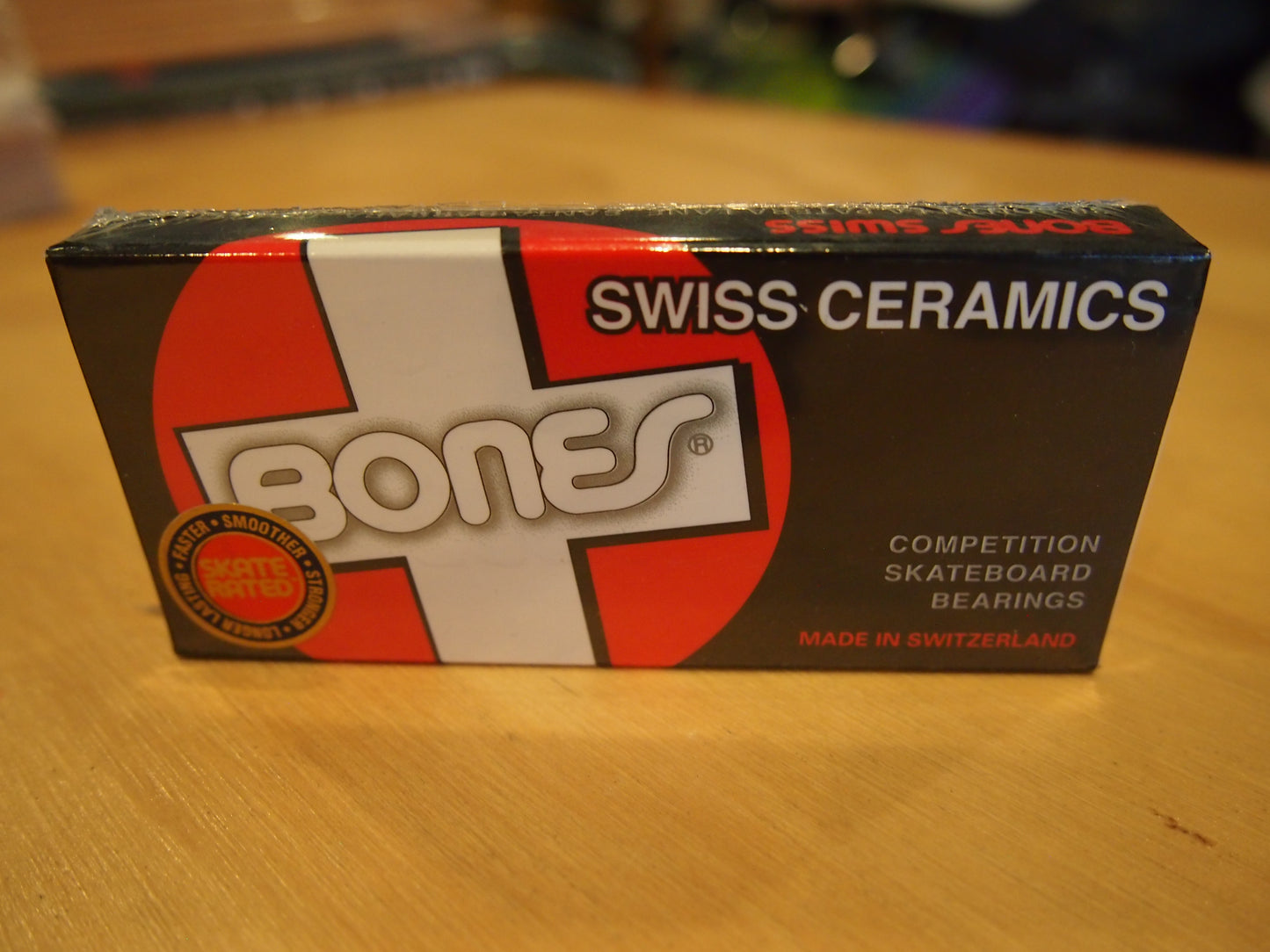 Bones Swiss Ceramic Skateboard Bearings 8 Pack